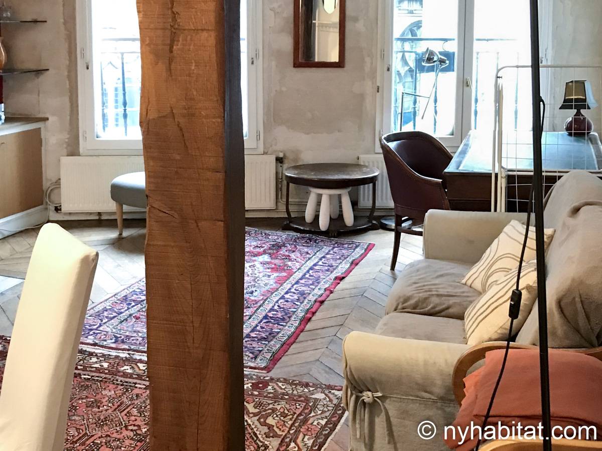 Paris - 1 Bedroom apartment - Apartment reference PA-1206