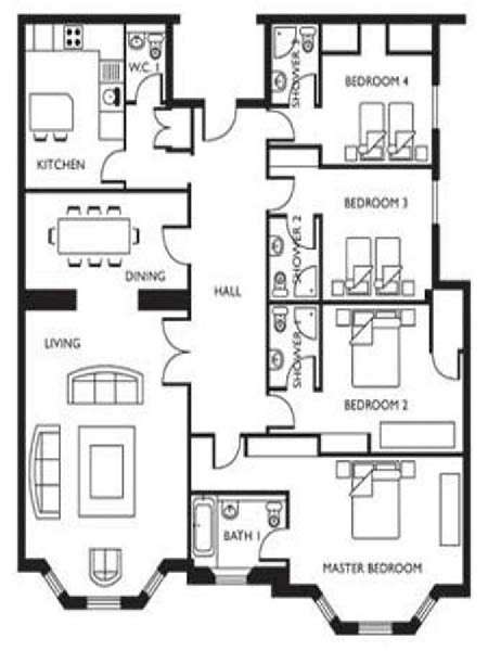 plan appartement t5