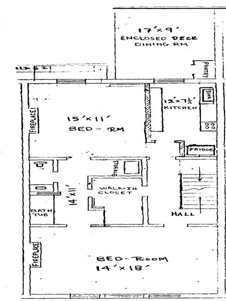 New York 2 Camere - Casa di città appartamento - layout (NY-12892) New York 2 Camere - Casa di città appartamento - layout (NY-12892)