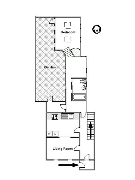 New York 2 Zimmer wohnung bed breakfast - layout New York 2 Zimmer wohnung bed breakfast - layout