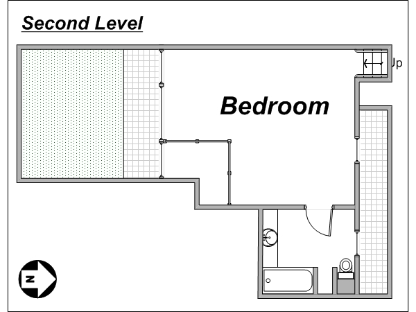 París 1 Dormitorio - Loft - Dúplex alojamiento - esquema 2 París 1 Dormitorio - Loft - Dúplex alojamiento - esquema 2
