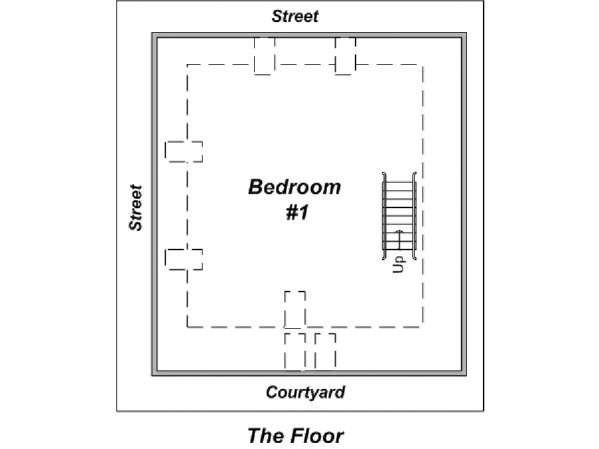 Paris 4 Zimmer - Duplex wohnungsvermietung - layout 1