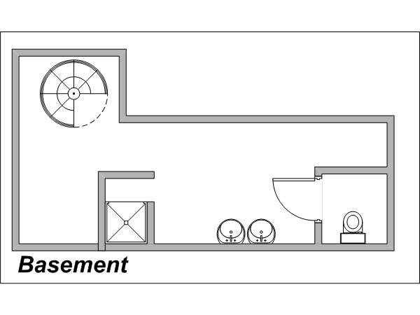 Parigi Monolocale - Triplex appartamento casa vacanze - layout 3 Parigi Monolocale - Triplex appartamento casa vacanze - layout 3