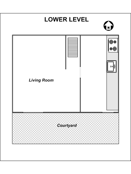 South France - Aix en Provence - Marseilles - 2 Bedroom - Duplex accommodation - layout 1 (PR-953)