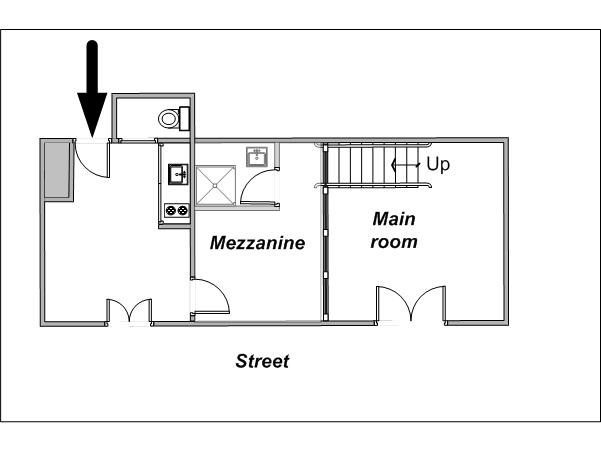 S&uuml;dfrankreich - Aix en Provence - Marseille - Studiowohnung ferienwohnung - layout  (PR-980)