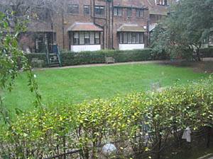 Location de vacances à Londres. Photo du jardin d'un appartement T2 à Kensington (LN-459)