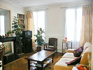 Location de vacances à Paris. Photo d'un appartement T3 à Bastille - Père Lachaise (PA-1916)