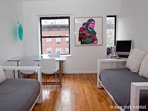 Location meublée à New York. Photo d'un appartement T2 à Midtown West, Chelsea (NY-11848)