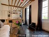 Paris Studio mit Alkoven wohnungsvermietung - Wohnungsnummer PA-4180