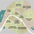 Paris map
