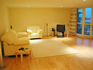 London 2 Bedrooms accommodation - living room (LN-69) photo 2 of 3