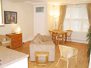 London 1 Bedroom apartment - living room (LN-186) photo 2 of 3