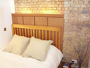 London 2 Zimmer - Loft wohnungsvermietung - schlafzimmer (LN-302) photo 1 von 1