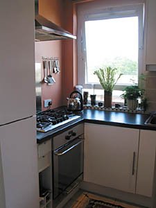 London Studiowohnung ferienwohnung - k&uuml;che (LN-348) photo 1 von 2