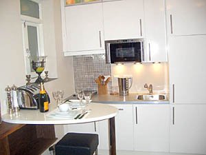 Londres Studio/T1 appartements location vacances cuisine photo 4