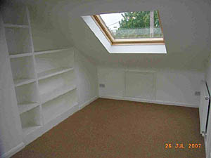 London 4 Zimmer - Duplex wohnungsvermietung - schlafzimmer 2 (LN-522) photo 1 von 1