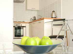 London 3 Zimmer wohnungsvermietung - k&uuml;che (LN-526) photo 2 von 2
