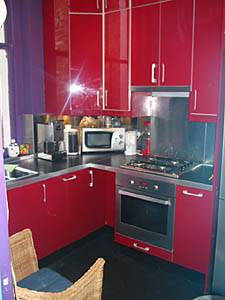 Londres T2 logement location appartement - cuisine (LN-677) photo 1 sur 2