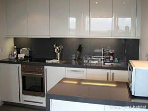London 2 Zimmer wohnungsvermietung - k&uuml;che (LN-747) photo 1 von 1
