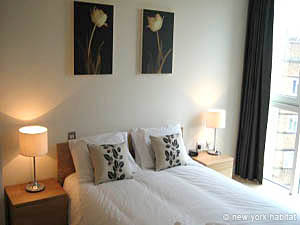 London 2 Zimmer wohnungsvermietung - schlafzimmer (LN-747) photo 1 von 1