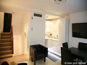 Londres T3 - Duplex appartement location vacances - s&eacute;jour (LN-1120) photo 2 sur 2