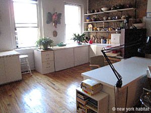 New York Studiowohnung - Loft wohnungsvermietung - k&uuml;che (NY-1023) photo 3 von 5