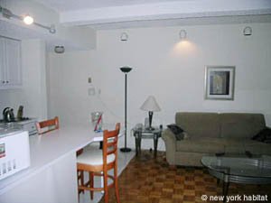 New York 1 Bedroom apartment - living room (NY-10285) photo 1 of 4