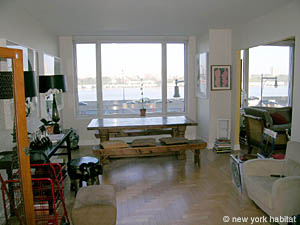 New York 4 Zimmer ferienwohnung - wohnzimmer (NY-10417) photo 2 von 4