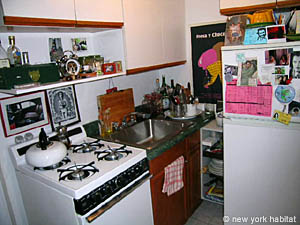 New York 2 Zimmer ferienwohnung - k&uuml;che (NY-10760) photo 1 von 2