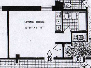 New York Studiowohnung wohnungsvermietung - andere (NY-11049) photo 1 von 1