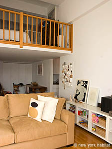New York 1 Camera - Loft - Duplex appartamento casa vacanze - soggiorno (NY-11198) photo 10 di 12