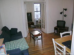 New York 2 Bedroom roommate share apartment - living room (NY-11243) photo 3 of 9