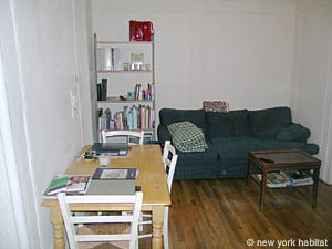 New York 2 Bedroom roommate share apartment - living room (NY-11243) photo 7 of 9