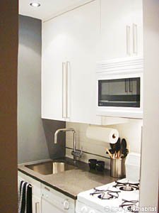 New York Monolocale - Loft appartamento da dividere - cucina (NY-11302) photo 1 di 3