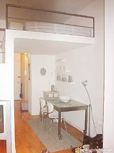 New York Monolocale - Loft appartamento da dividere - soggiorno (NY-11302) photo 5 di 5