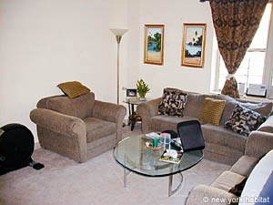 New York 2 Bedroom roommate share apartment - living room (NY-11360) photo 2 of 5