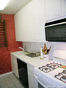 New York Studio mit Alkoven wohnungsvermietung - k&uuml;che (NY-11699) photo 1 von 4
