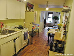 New York 2 Zimmer ferienwohnung - k&uuml;che (NY-11703) photo 2 von 3