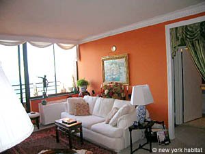 New York 2 Bedroom roommate share apartment - living room (NY-11773) photo 2 of 5