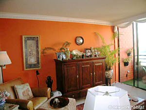 New York 2 Bedroom roommate share apartment - living room (NY-11773) photo 3 of 5