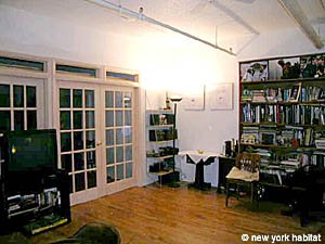New York 3 Zimmer - Loft wohngemeinschaft - wohnzimmer (NY-11806) photo 1 von 3