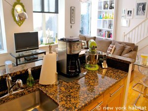 Nueva York 2 Dormitorios - D&uacute;plex apartamento - cocina (NY-11832) photo 4 de 6