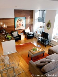 Nueva York 2 Dormitorios - D&uacute;plex apartamento - sala (NY-11832) photo 6 de 9