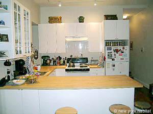 New York 3 Zimmer ferienwohnung - k&uuml;che (NY-11841) photo 2 von 5