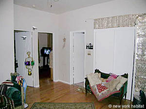 New York 3 Zimmer wohnung bed breakfast - wohnzimmer (NY-11854) photo 3 von 3