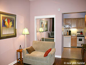 New York Studio accommodation - living room (NY-11933) photo 2 of 4
