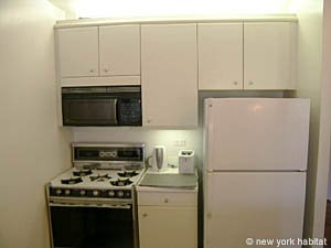 New York 2 Zimmer wohnungsvermietung - k&uuml;che (NY-11945) photo 2 von 2