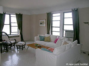 New York 2 Bedroom roommate share apartment - living room (NY-11980) photo 4 of 5