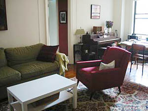 Nueva York 1 Dormitorio apartamento - sala (NY-11992) photo 2 de 5