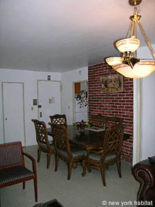 New York 3 Bedrooms roommate share apartment - living room (NY-12007) photo 3 of 3